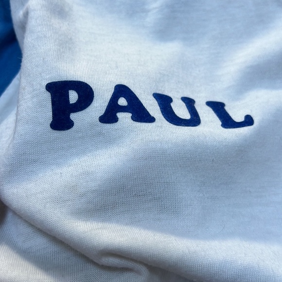 RARE vintage 70s Michael Jackson baseball raglan tee THRILLER size 6T - Picture 5 of 5